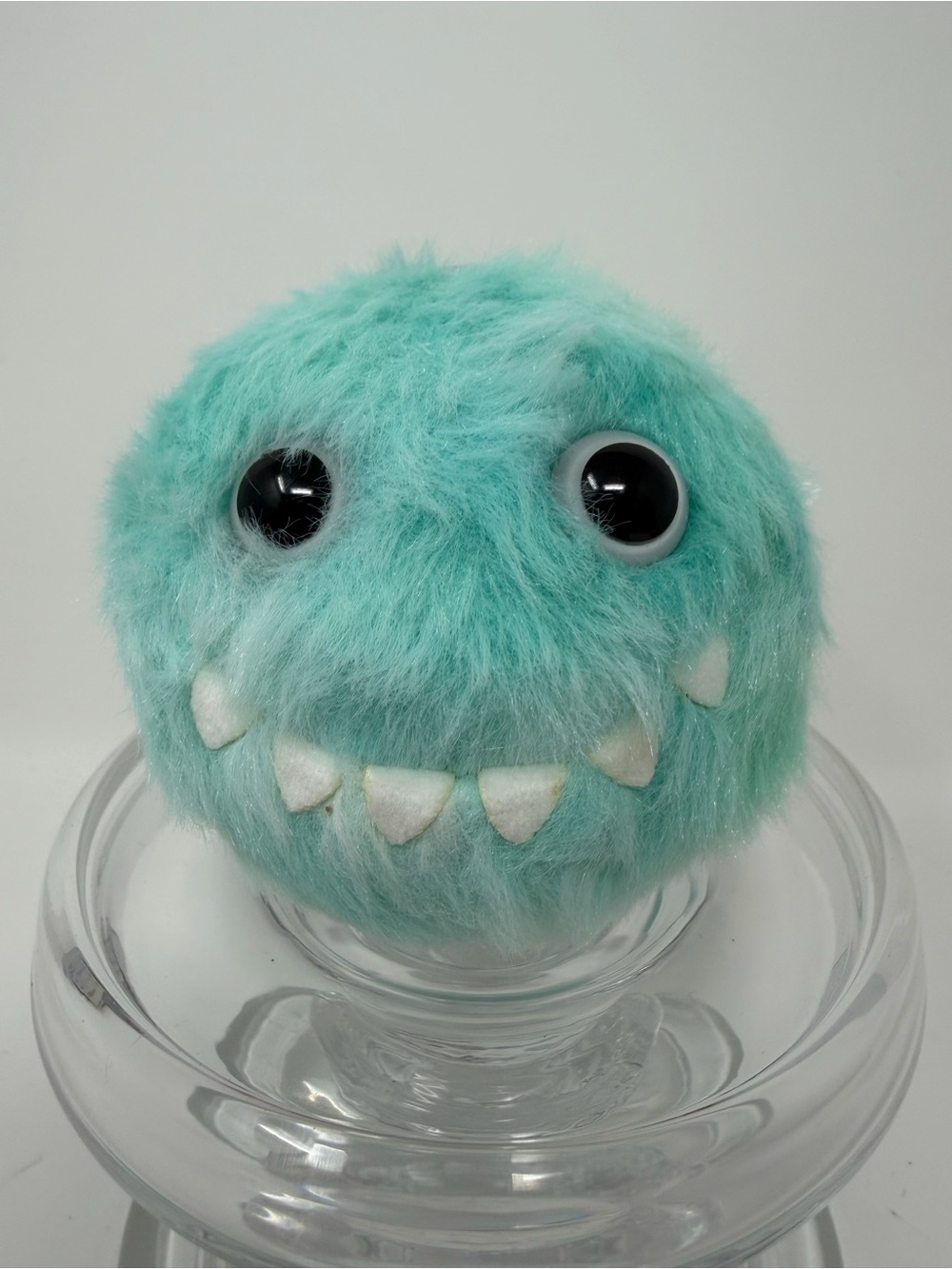 FLUFFY OCEAN BLUE INSTINCTOY Popmart FLYING EROSION MONSTER Plush Pendant